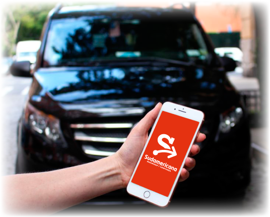 sudamericana sudaten apliación movil transporte encomineda quito santo domingo
